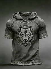 Men's Viking Hoodie T-Shirt