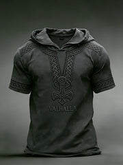 Men's Viking Hoodie T-Shirt