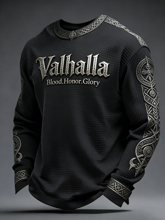 Men's Viking-style Valhalla Waffle Top