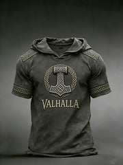 Men's Viking Hoodie T-Shirt