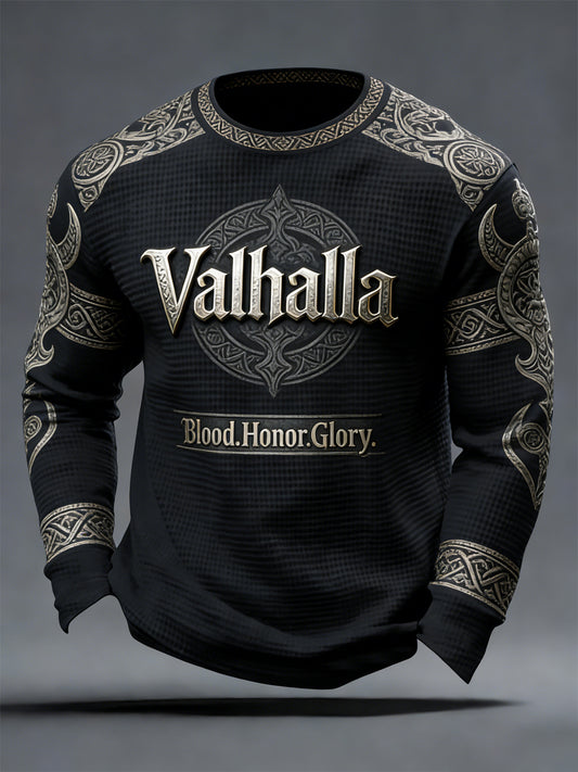 Men's Viking-style Valhalla Waffle Top