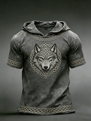 Men's Viking Hoodie T-Shirt