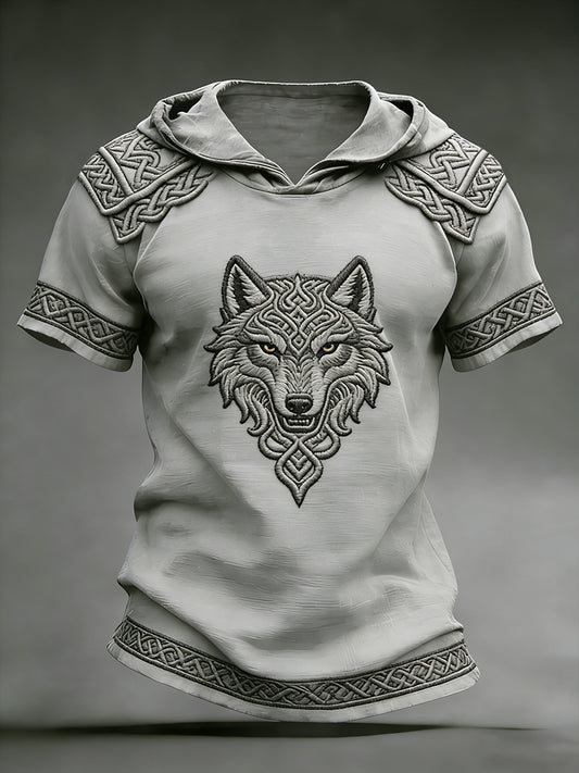 Men's Viking Hoodie T-Shirt
