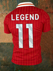 Men's Legend 11 Print Gift For Soccer Fans Casual Polo