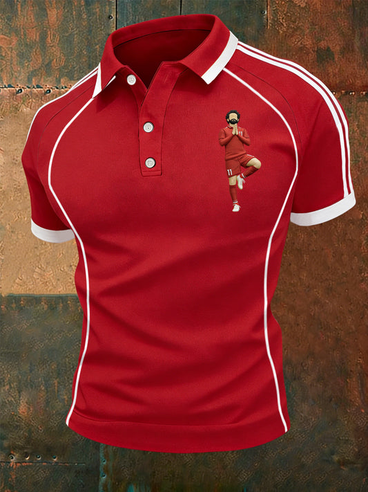 Men's Legend 11 Print Gift For Soccer Fans Casual Polo