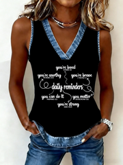 Women's Christian Mental Health You Are Loved Vest