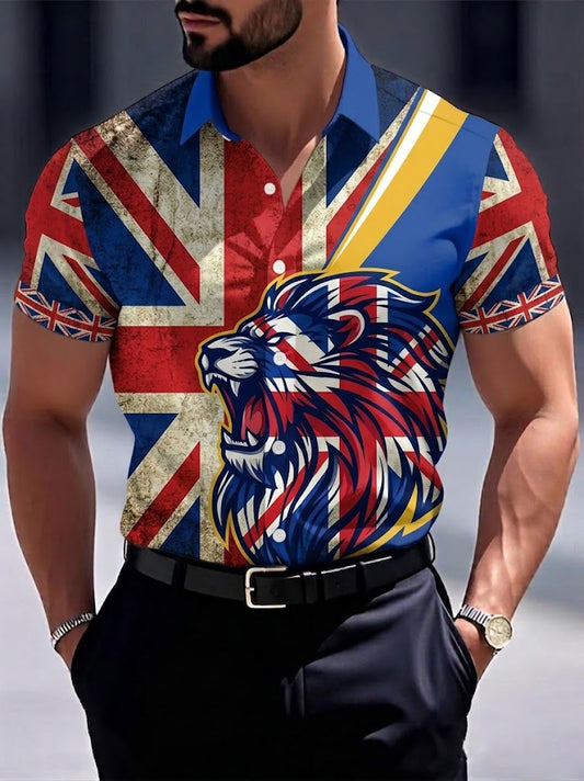 Men's British Lion Printed Shirt
