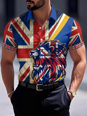 Men's British Lion Printed Shirt