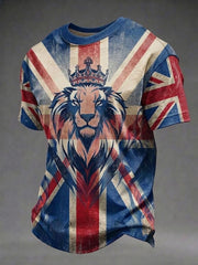 Men's British Lion Printed T-shirt