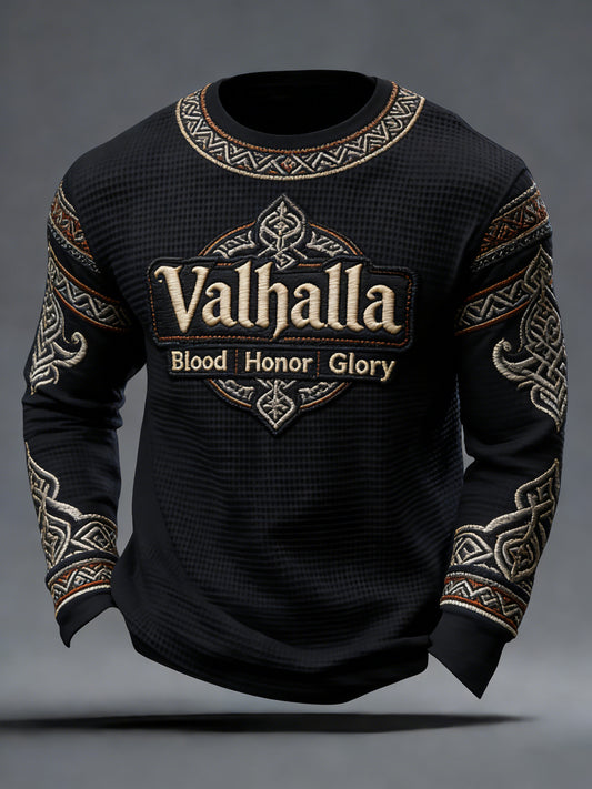 Men's Viking-style Valhalla Waffle Top