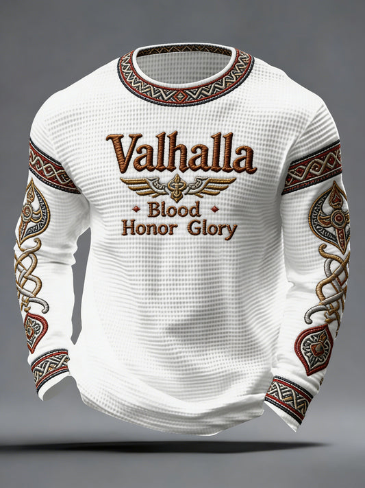 Men's Viking-style Valhalla Waffle Top