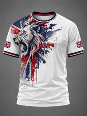 Men's British Lion Printed T-shirt