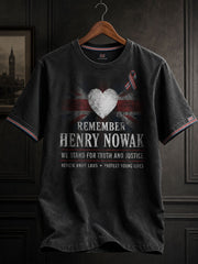 Men's Stand With Henry Printed T-shirt