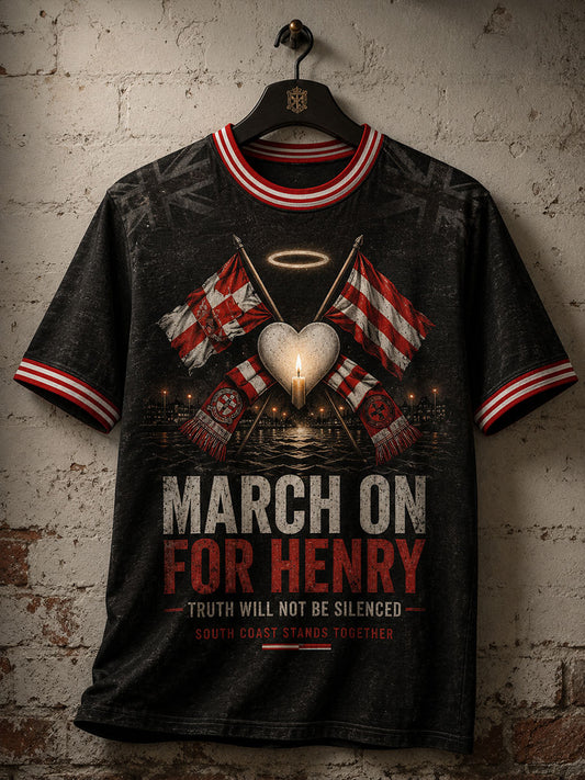 Men's Stand With Henry Printed T-shirt