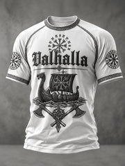 Men's Valhalla Printed Casual short sleeves t-shirt