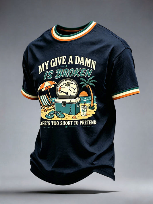 Men's My Give A Damn Is Broken T-Shirt