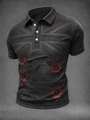 Men's We Will Remembrance Them Printed Shirt