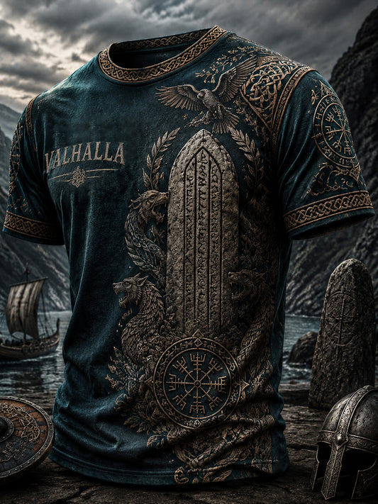 Men's Viking Printed T-shirt