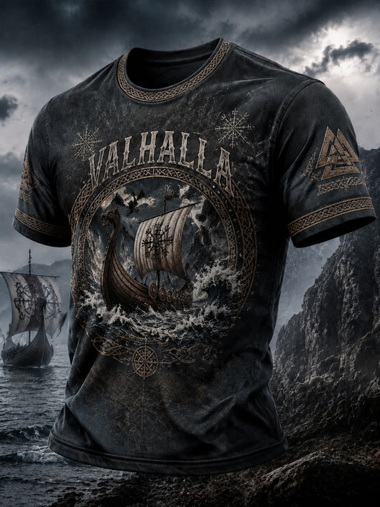 Men's Viking Printed T-shirt
