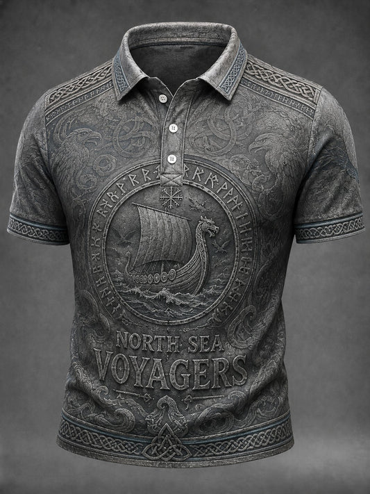 Men's North Sea Voyagers Printed Shirt