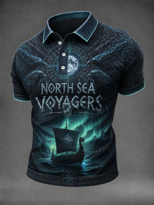 Men's North Sea Voyagers Printed Shirt