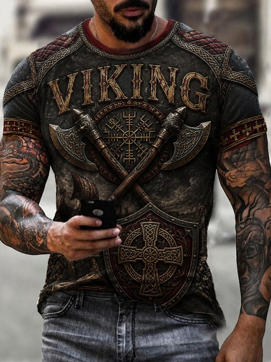 Men's Viking Printed T-shirt