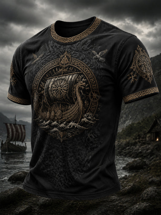 Men's Viking Printed T-shirt