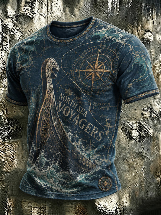 Men's North Sea Voyagers Printed T-shirt