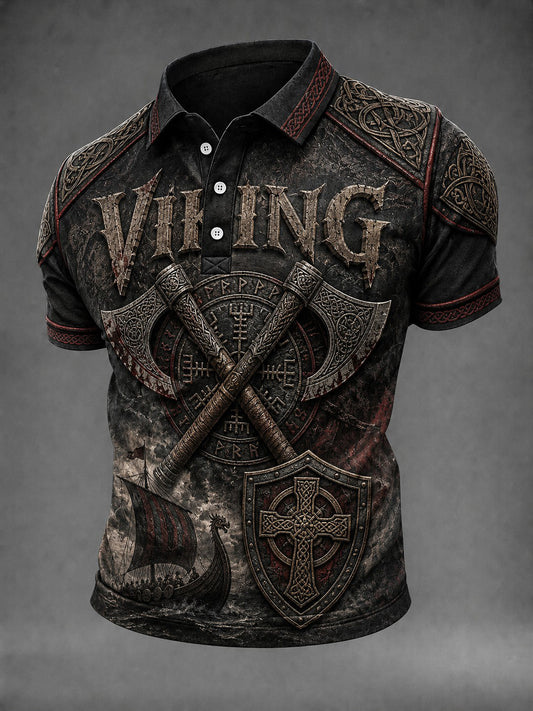 Men's Viking Printed Shirt