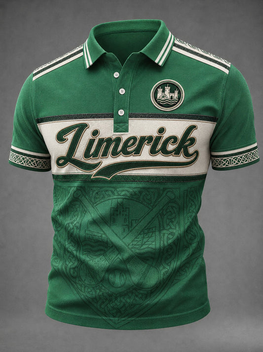 Men's Limerick Hurling Printed Shirt