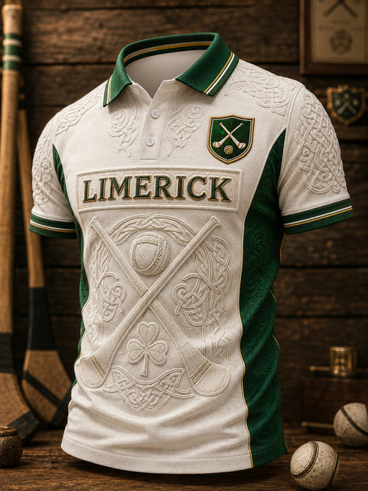 Men's Limerick Hurling Printed Shirt