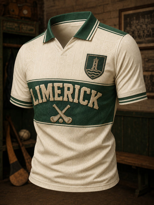 Men's Limerick Hurling Printed T-shirt
