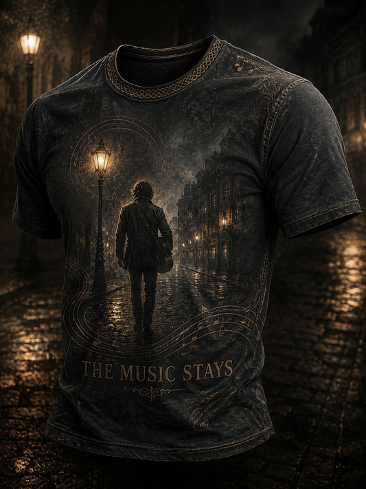 Men's Glen Memory Printed T-shirt