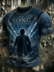 Men's Glen Memory Printed T-shirt