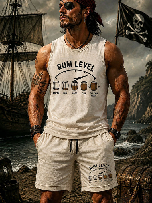 Men's "Rum Level" 2-Piece Sets