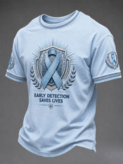 Men's Prostate Cancer Prevention and Control T-shirt