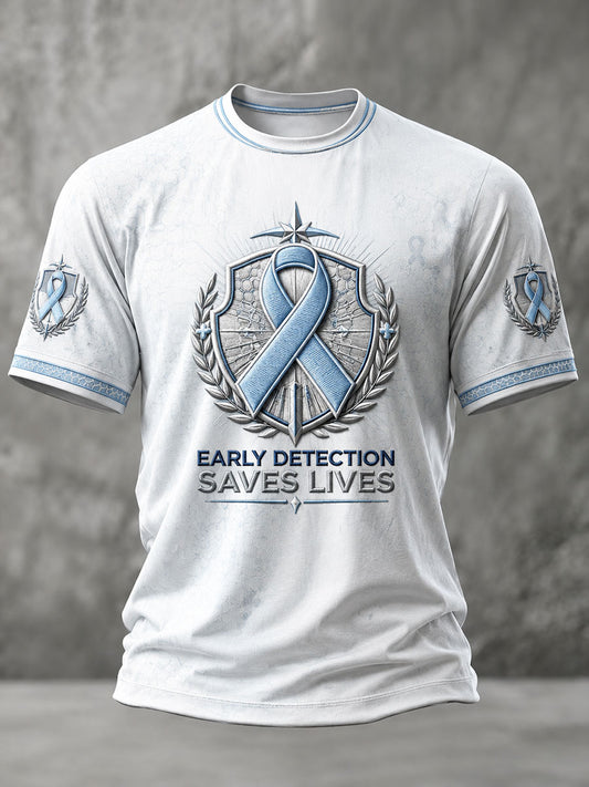 Men's Prostate Cancer Prevention and Control T-shirt