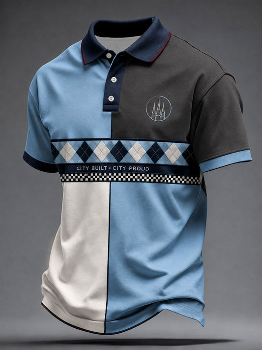 Men's Coventry Football Lover Printed Casual Tops
