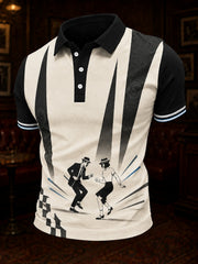 Men's Ska Revival Style Printed Shirt