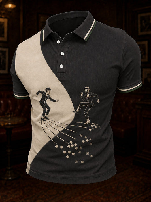 Men's Ska Revival Style Printed Shirt