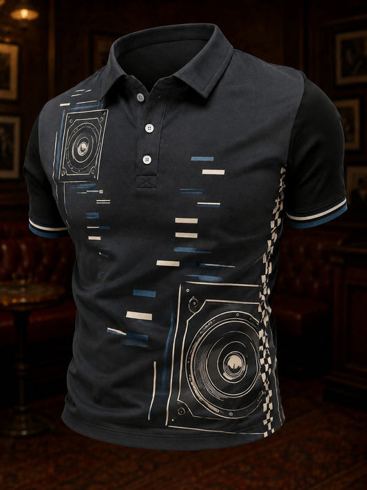 Men's Ska Revival Style Printed Shirt