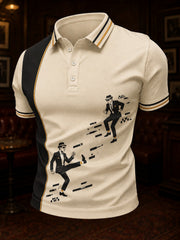 Men's Ska Revival Style Printed Shirt