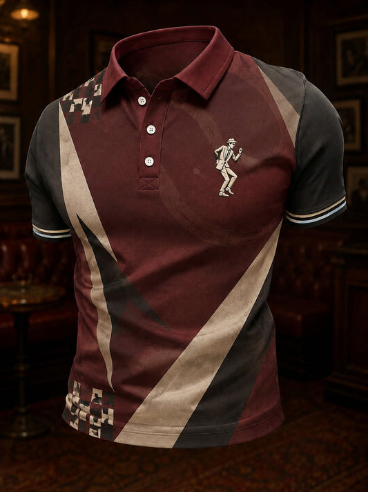 Men's Ska Revival Style Printed Shirt