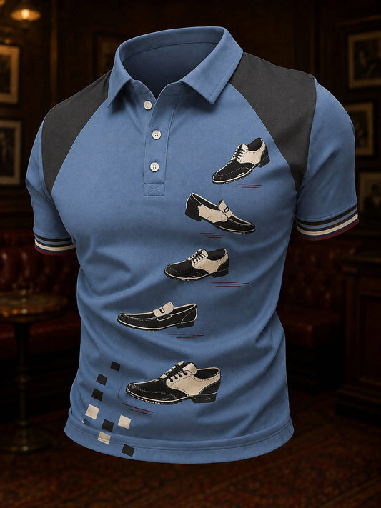 Men's Ska Revival Style Printed Shirt
