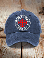 Unisex Make No Peace With Evil  Hat
