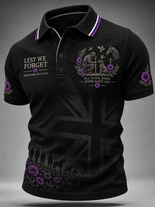 Men's Lest We Forget The Animals Too Shirt