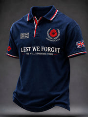 Men's Lest We Forget Print Shirt