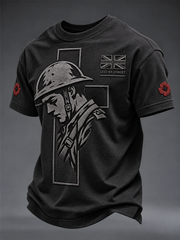 Men's Remembrance Day Short Sleeves T-shirt