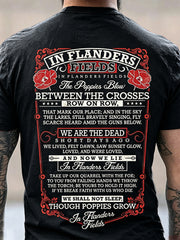 Men's Remembrance Day Print T-shirt