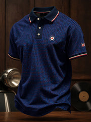 Men's UK Music Lover Mods Art Printed Casusal Tops